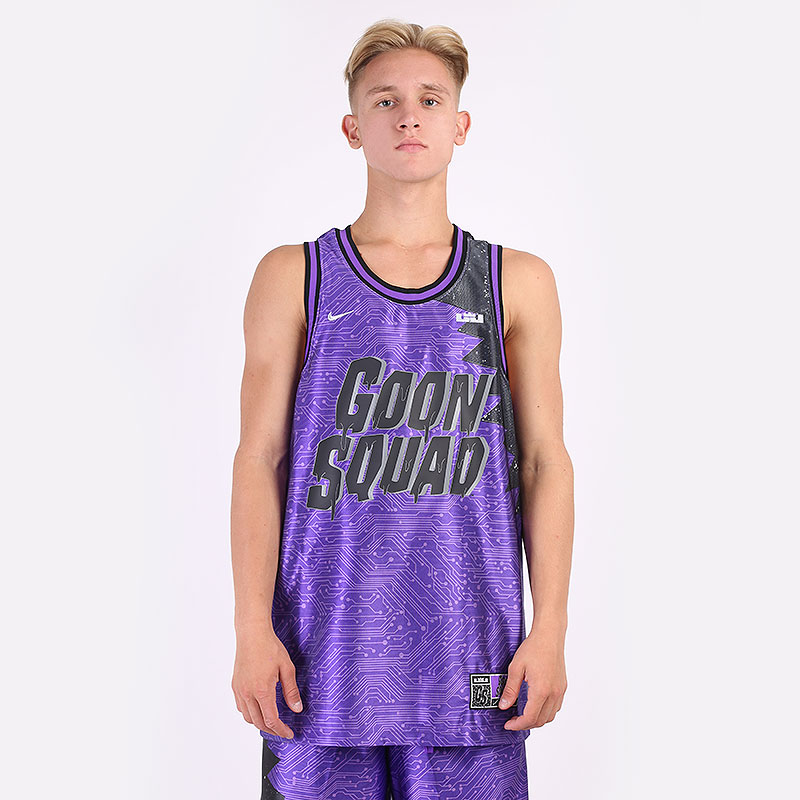 Мужская майка Nike LeBron x Space Jam: A New Legacy `Goon Squad` Jersey (DJ3872-560)  - цена, описание, фото 3